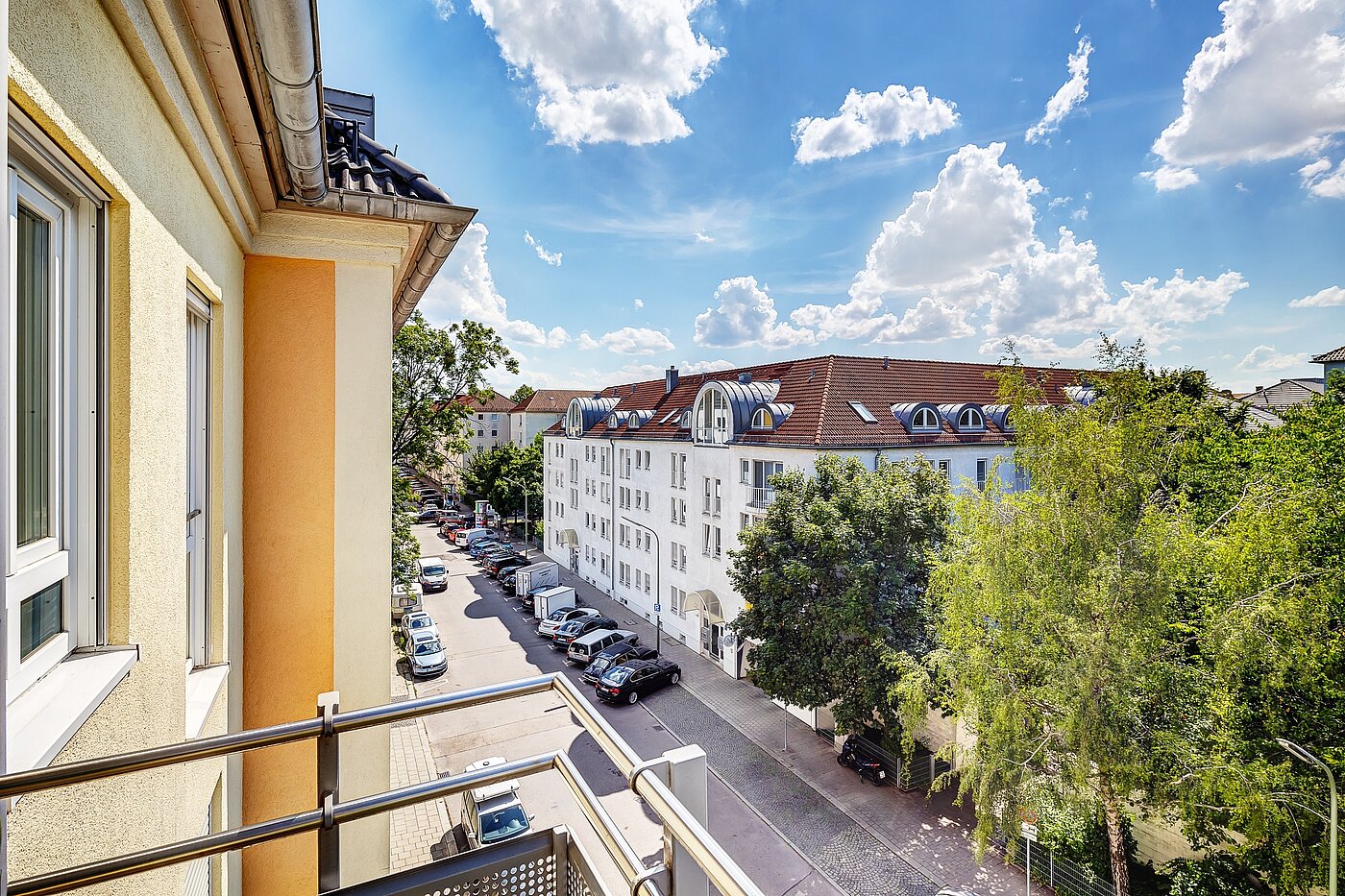 Apartment with 3 room | München-Laim | 2206ML2 | Blick vom Balkon