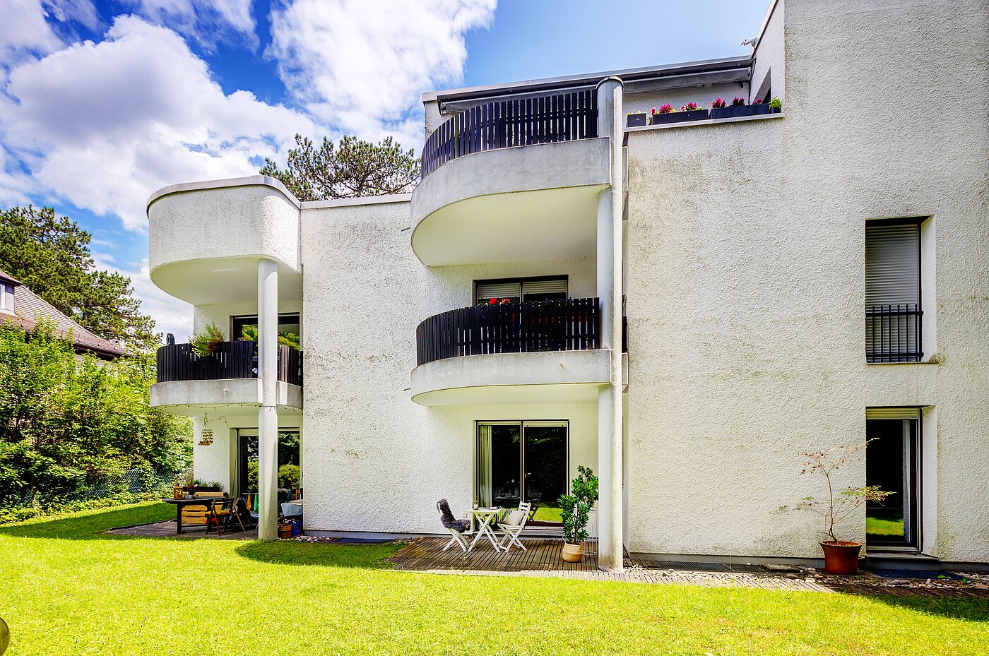 Ground floor apartment with 2.5 room | München-Harlaching | 70018 | Gartenansicht