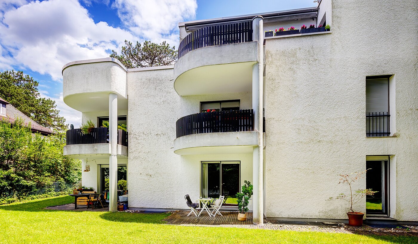 Ground floor apartment with 2.5 room | München-Harlaching | 70018 | Gartenansicht