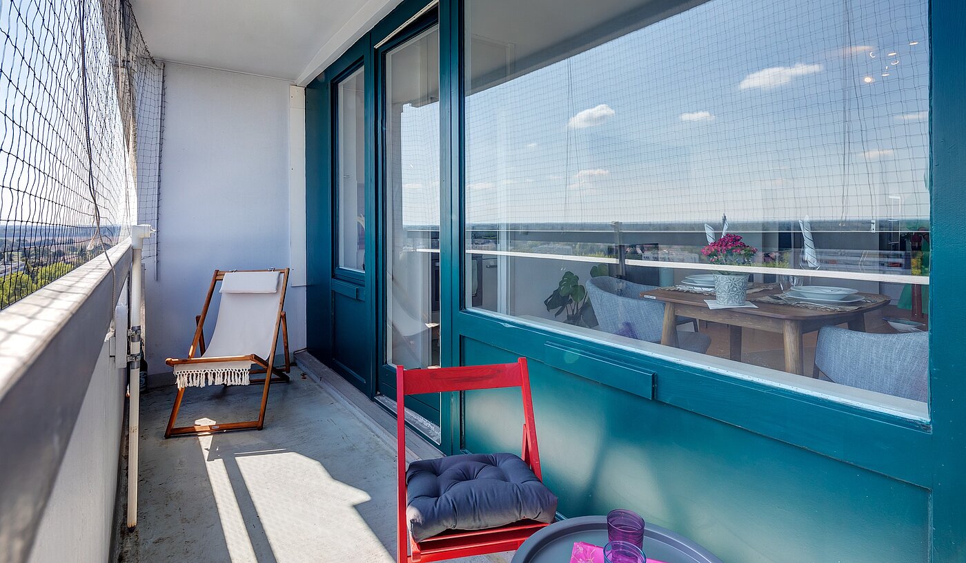 Apartment with 1 room | München-Solln | 700901 | Großzügiger Balkon mit...