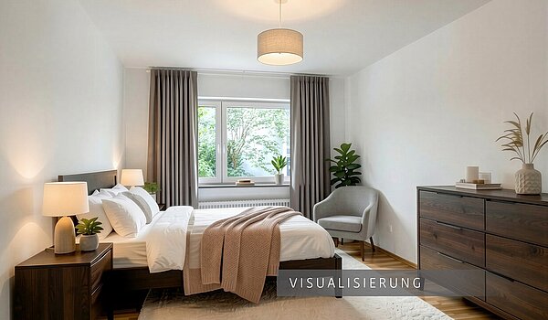 Ground floor apartment with 2.5 room | München-Schwabing | 70441 | VISUALISIERUNG