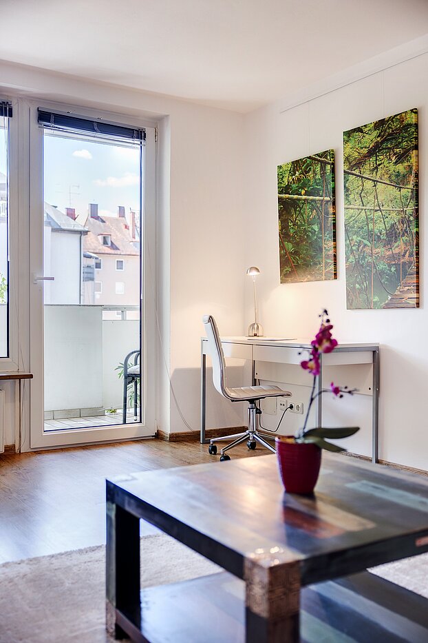 Apartment with 2.5 room | München-Maxvorstadt | 702031 | Kleiner Arbeitsplatz