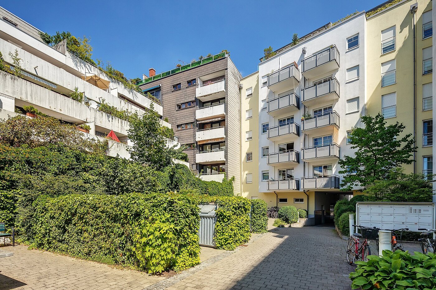 Apartment with 1 room | München-Schwabing | 2007ML2 | Hofseite