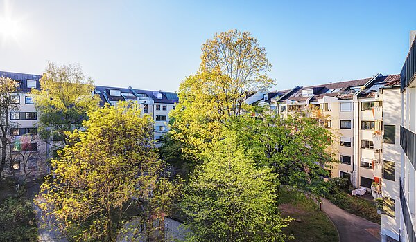 Apartment with 1.5 room | München-Bogenhausen | 70378 | ...mit Blick ins Grüne