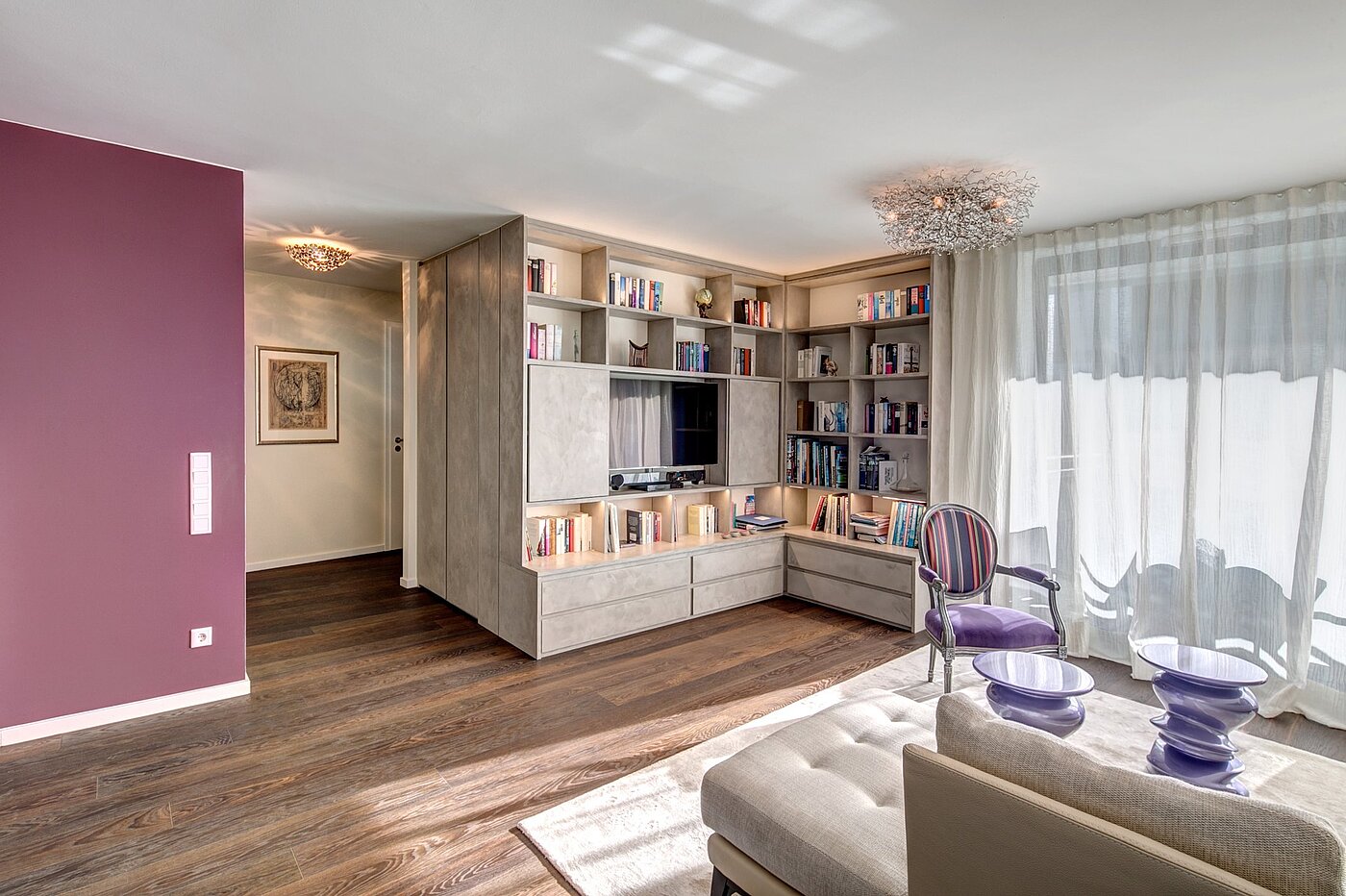 Apartment with 3 room | München-Schwabing | 1511ML1 | Wohnzimmer