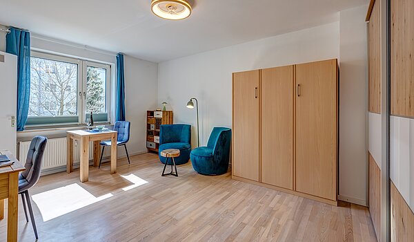 Apartment with 1 room | München-Schwabing | 70454 | Wohnen, Arbeiten und...
