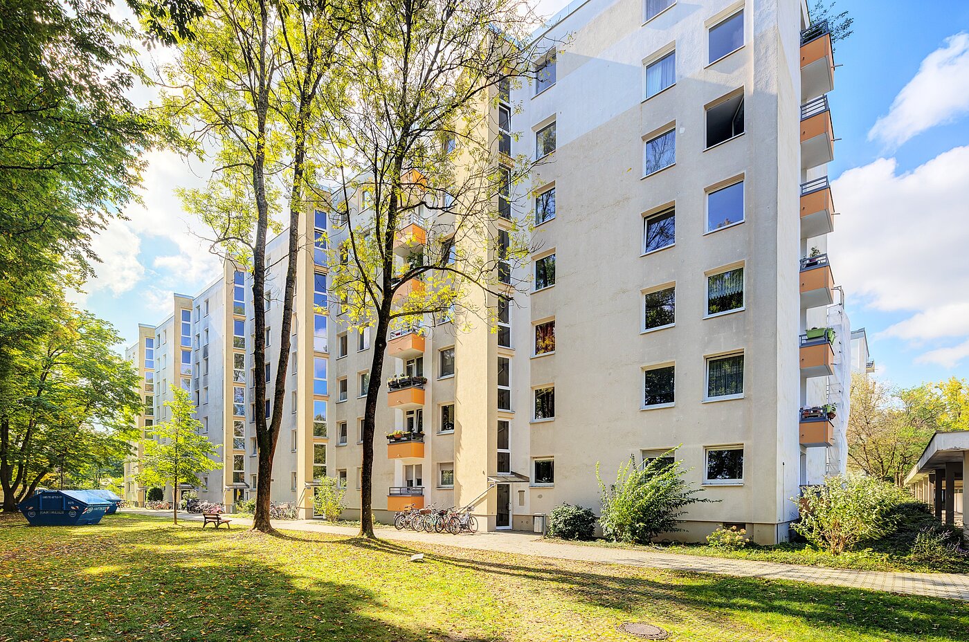 Apartment with 2 room | München-Bogenhausen | 70287 | Ansicht Eingangsseite