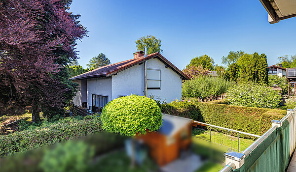 Apartment with 3.5 room | Bad Aibling | 70442 | Blick vom Westbalkon