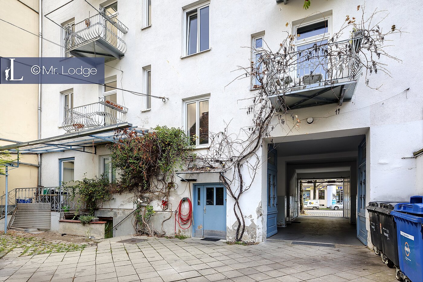 Apartment with 2.5 room | München-Haidhausen | 1710D2 | Hausrückseite