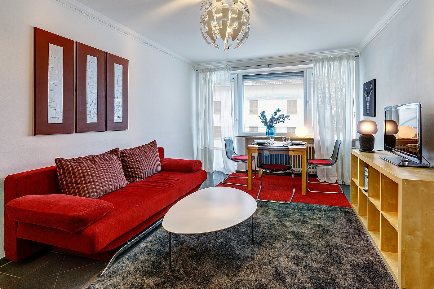 Apartment with 2 room | München-Milbertshofen | 701801 | Gemütliches Wohnzimmer...