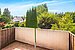 Sonniger Balkon