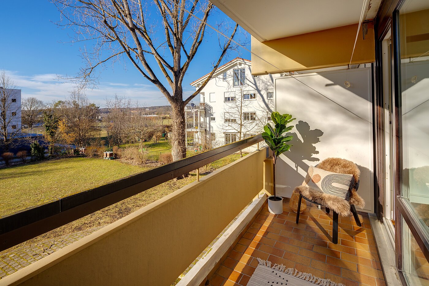 Apartment with 1 room | Herrsching am Ammersee | 2302ML2 | Westbalkon mit Aussicht