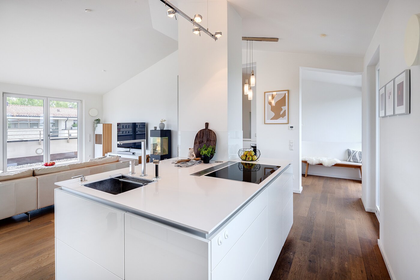 Penthouse with 3.5 room | München-Oberföhring | 70237 | ... mit Kochinsel und ...