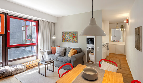 Apartment with 2 room | München-Solln | 70418 | Wohnzimmer...
