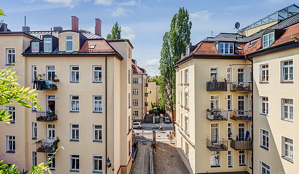 Apartment with 2 room | München-Schwabing | 70434 | ...mit Ausblick