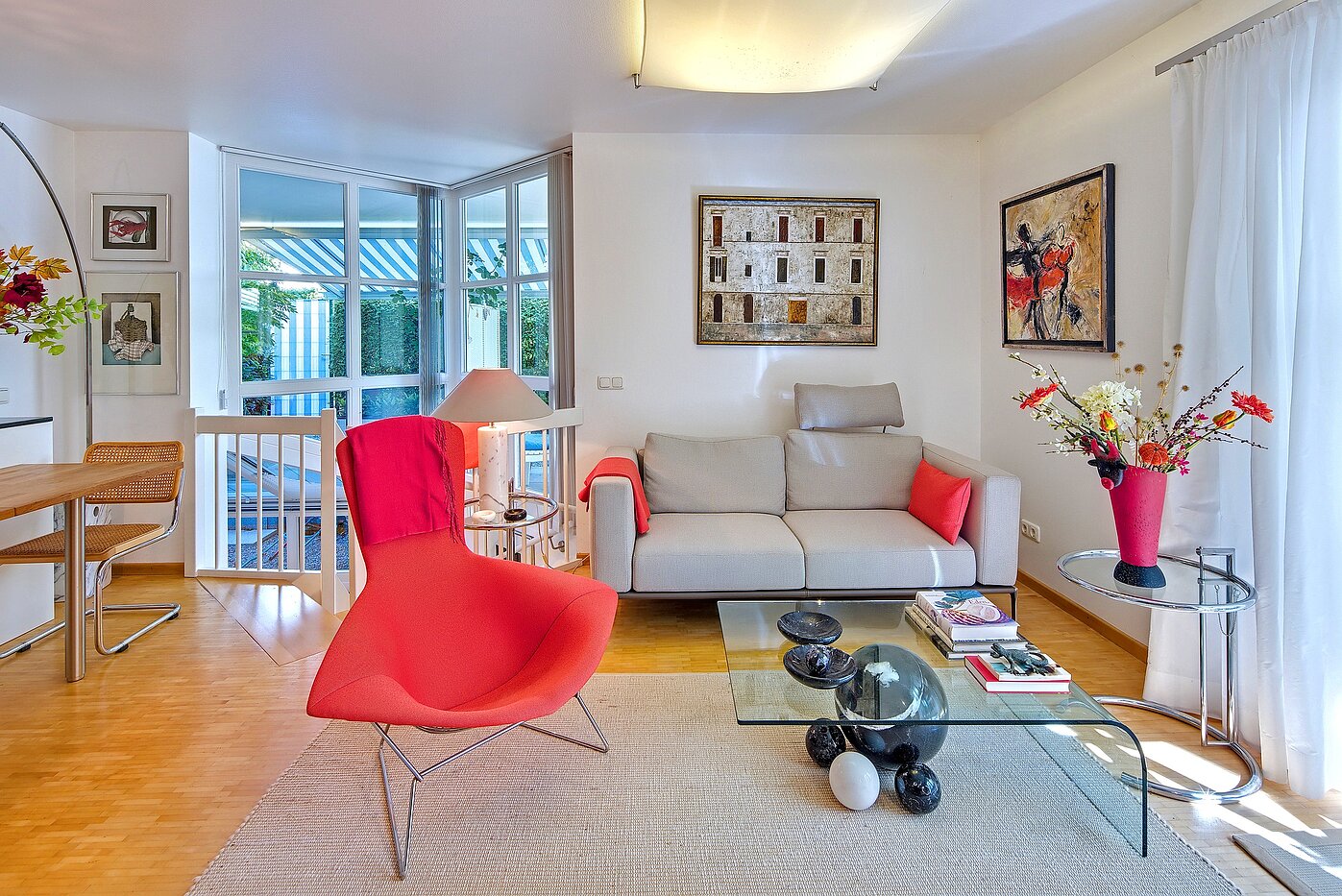 Ground floor apartment with 2 room | München-Obermenzing | 70280 | Wohnbereich