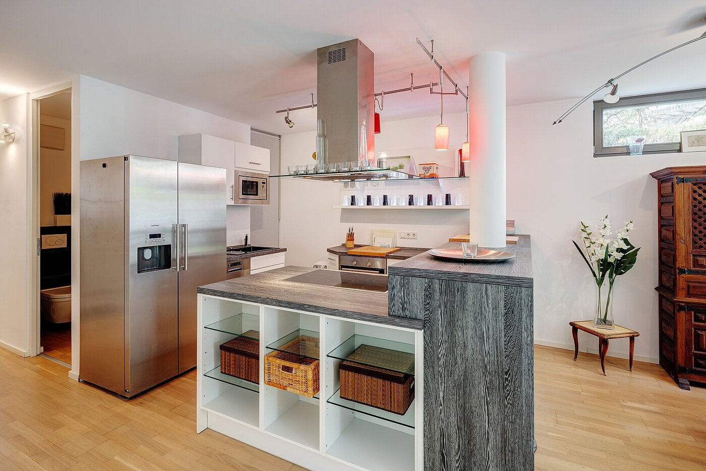 Apartment with 2 room | München-Au | 70108 | Offene Küche mit Kochinsel