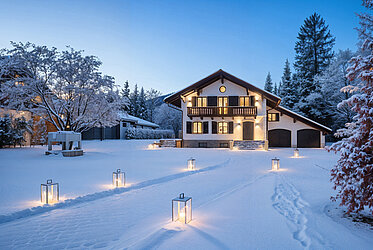 Tradition in perfection - newly staged country house for the highest demands