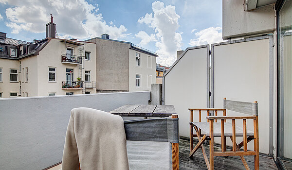 Apartment with 1 room | München-Maxvorstadt | 70448 | Terrasse