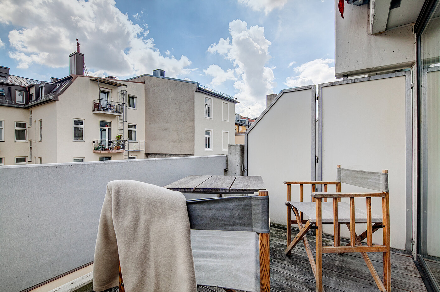 Apartment with 1 room | München-Maxvorstadt | 70448 | Terrasse