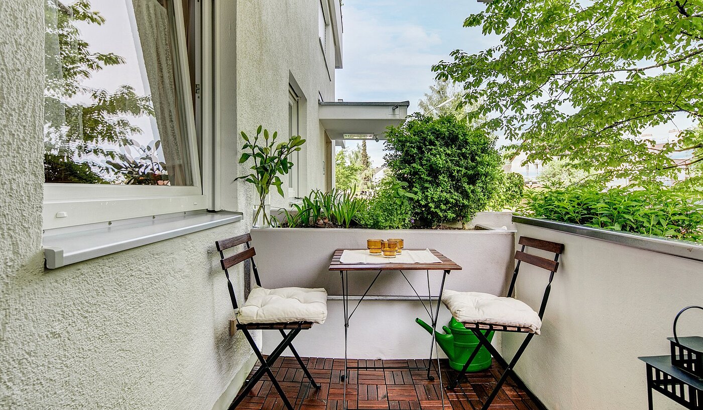 Raised Ground Floor with 2 room | München-Sendling-Westpark | 2001ML1 | ...Zugang zum Balkon mit...