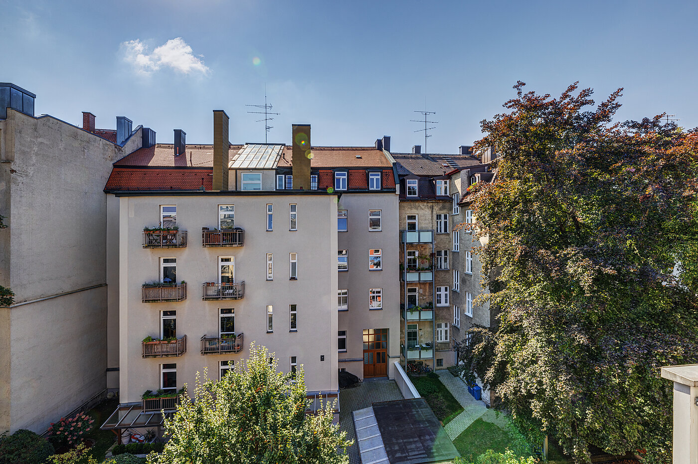 Apartment with 1 room | München-Schwabing | 70449 | ...in den Innehof