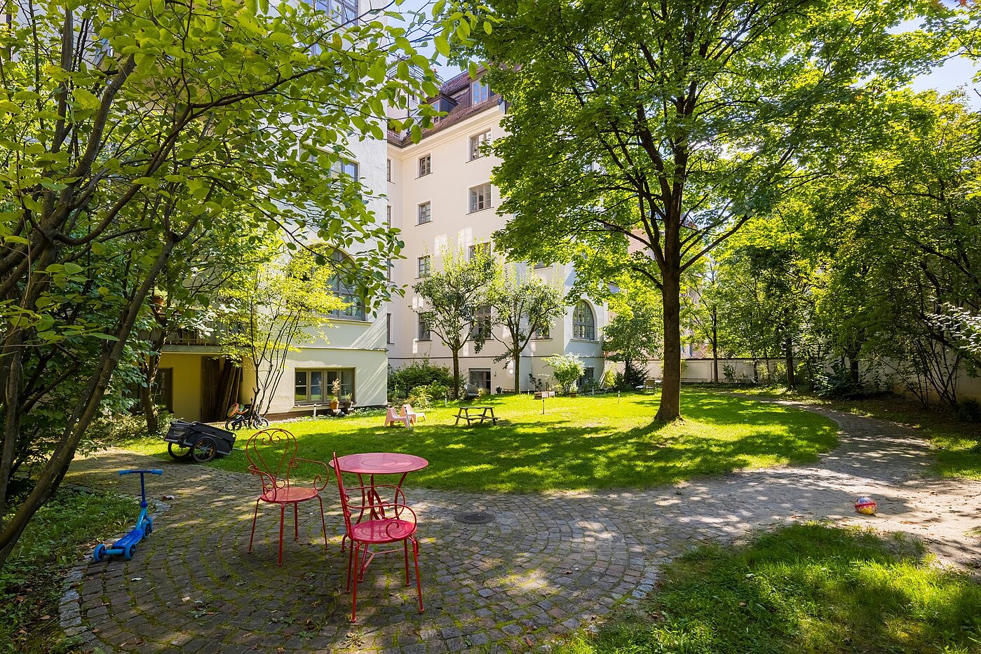 Apartment with 1 room | München-Ludwigsvorstadt | 2108ML5 | ...im Hinterhof