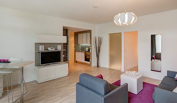 Apartment with 1.5 room | München-Bogenhausen | 702971 | Offener Grundriss