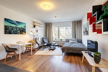 Nymphenburg: unique 3-room apartment, ideal for investors