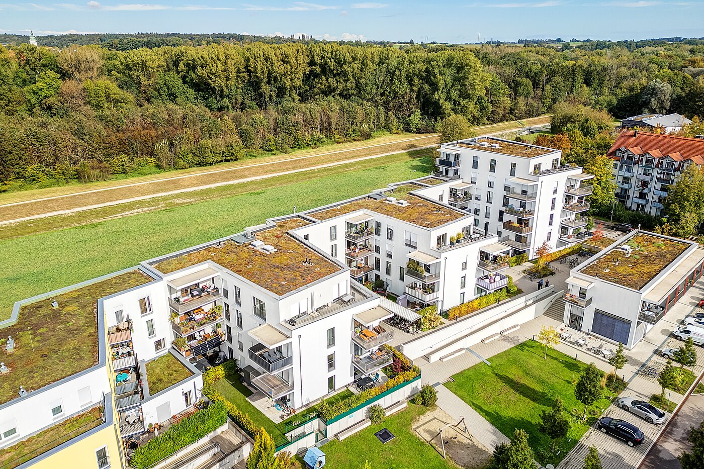 Apartment with 2 room | Freising | 70156 | Vogelperspektive