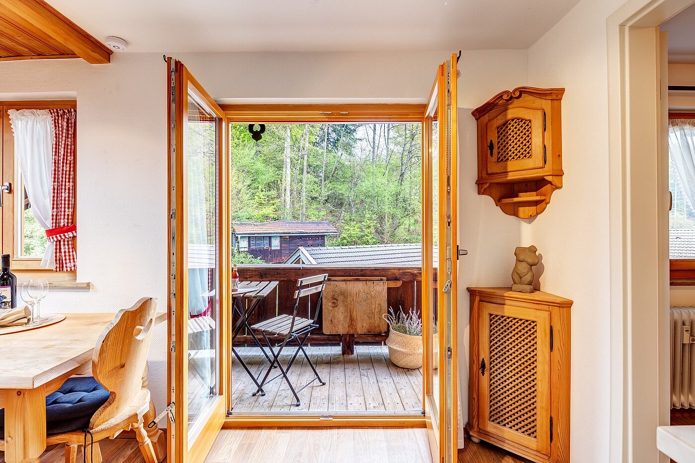 Attic Apartment with 2 room | Bad Wiessee | 70017 | Zugang zum Balkon