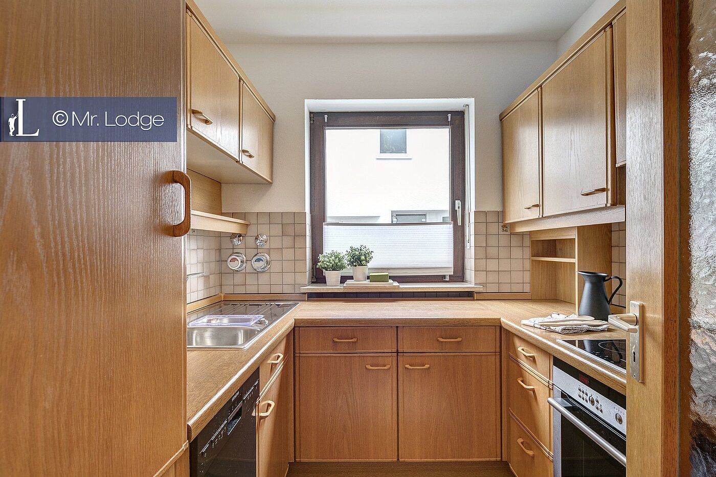 Ground floor apartment with 2 room | München-Harlaching | 1704ML6 | Küchenzeile in U-Form