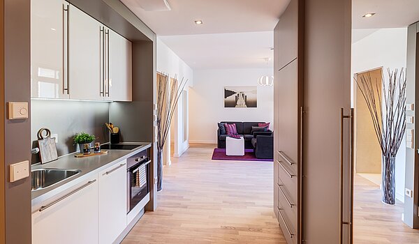 Apartment with 1.5 room | München-Bogenhausen | 70378 | Offene Küche mit...