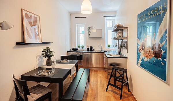 Apartment with 1.5 room | München-Neuhausen | 70473 | Wohnküche