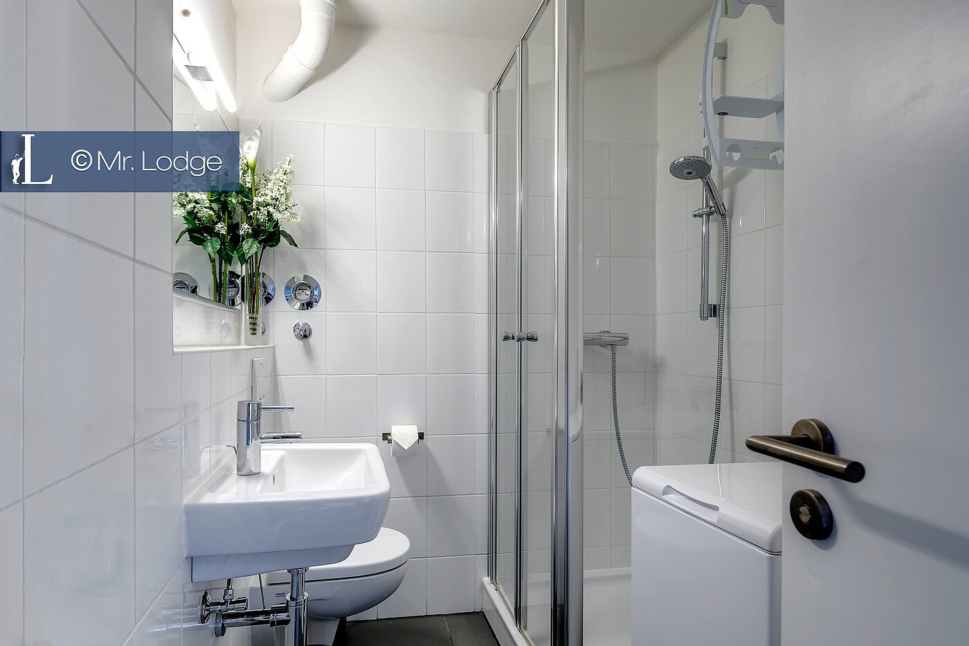 Apartment with 1 room | München-Neuhausen | 1703ML9 | Bad mit Dusche