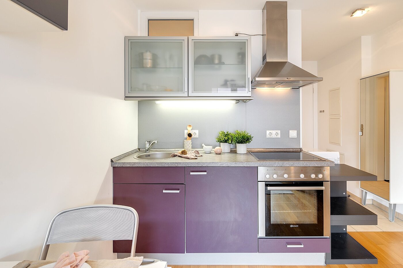 Apartment with 1 room | München-Pasing | 2108ML2 | Küchenzeile voll ausgestattet