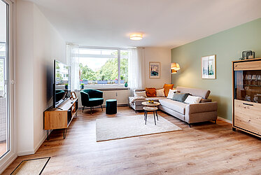 Unterhaching: modern 3-bedroom apartment with a sunny south-facing loggia to fall in love with it