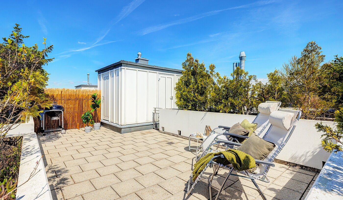 Apartment with 2.5 room | München-Fasangarten | 702211 | Stauraum für Gartenmöbel