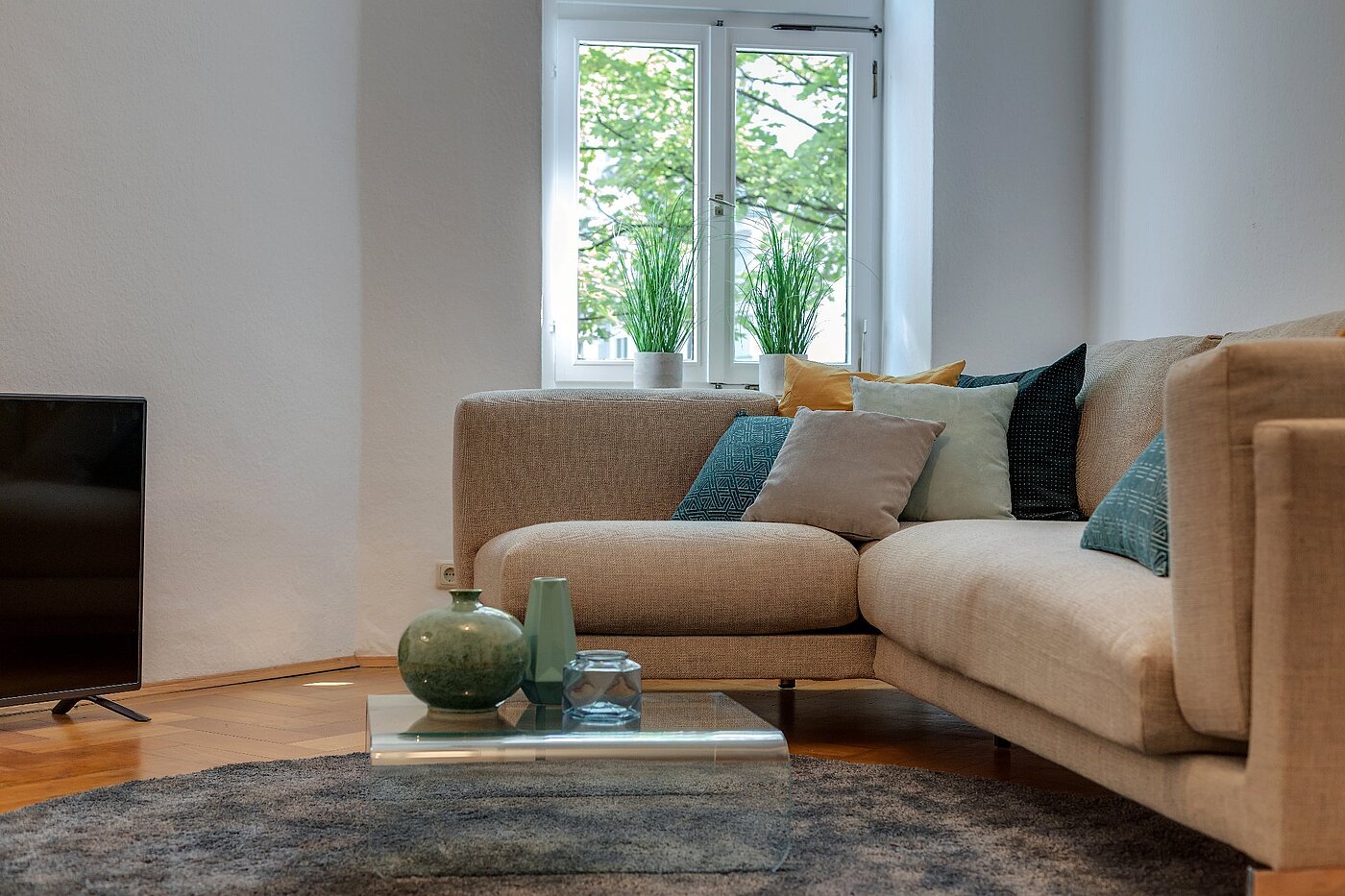 Apartment with 3.5 room | München-Haidhausen | 1803ML1 | Gemütliches Wohnzimmer