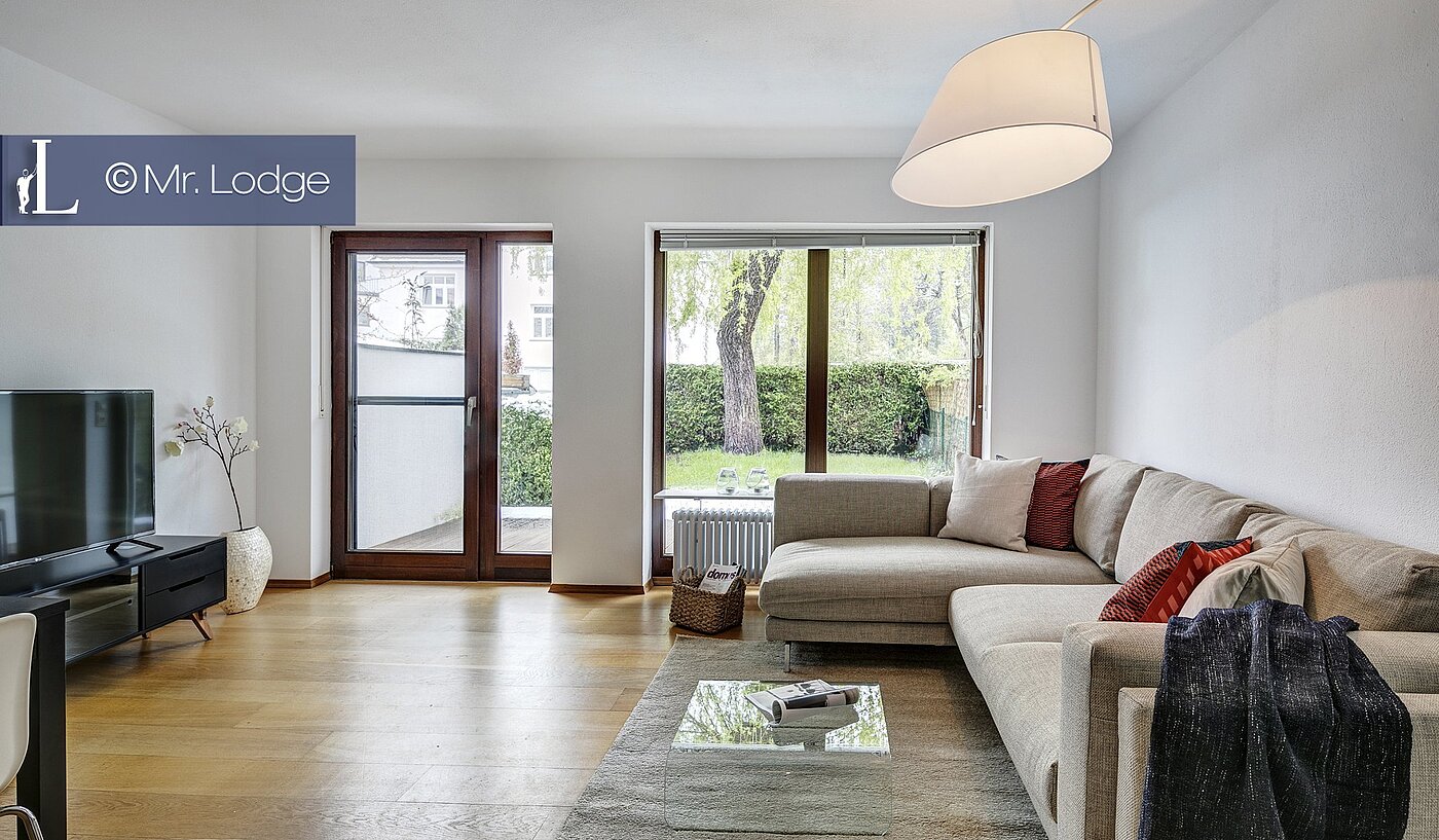 Ground floor apartment with 2 room | München-Harlaching | 1704ML6 | Wohnzimmer