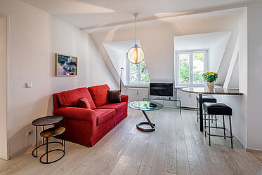 Glockenbach: Bright 2-room apartment – Pestalozzistraße
