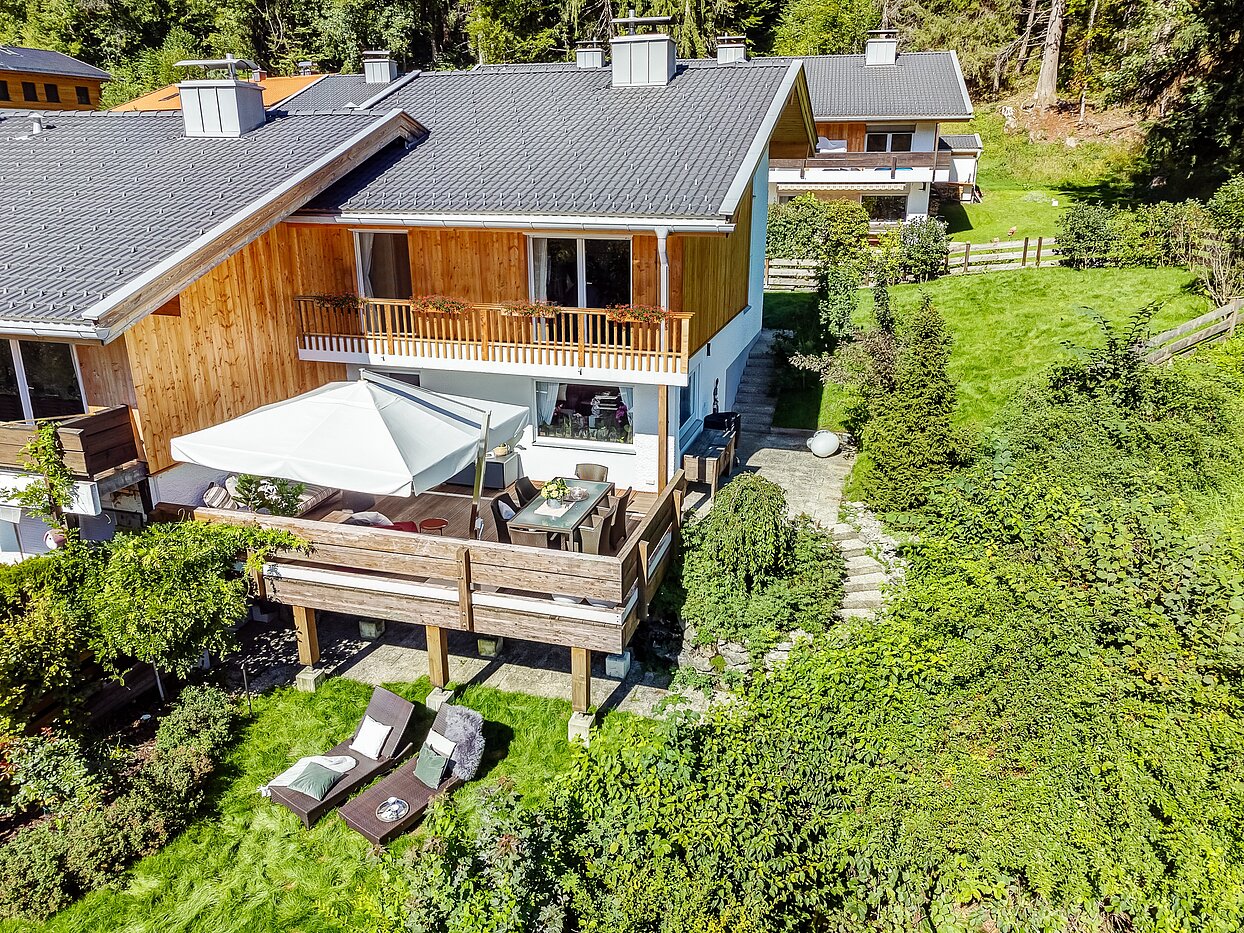 Corner townhouse with 3 room | Kreuth | 70037 | ...vom Garten und der großen Terrasse