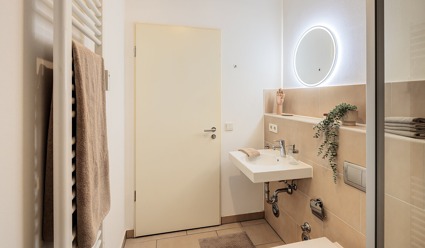 Apartment with 1 room | München-Ramersdorf | 70415 | Badezimmer