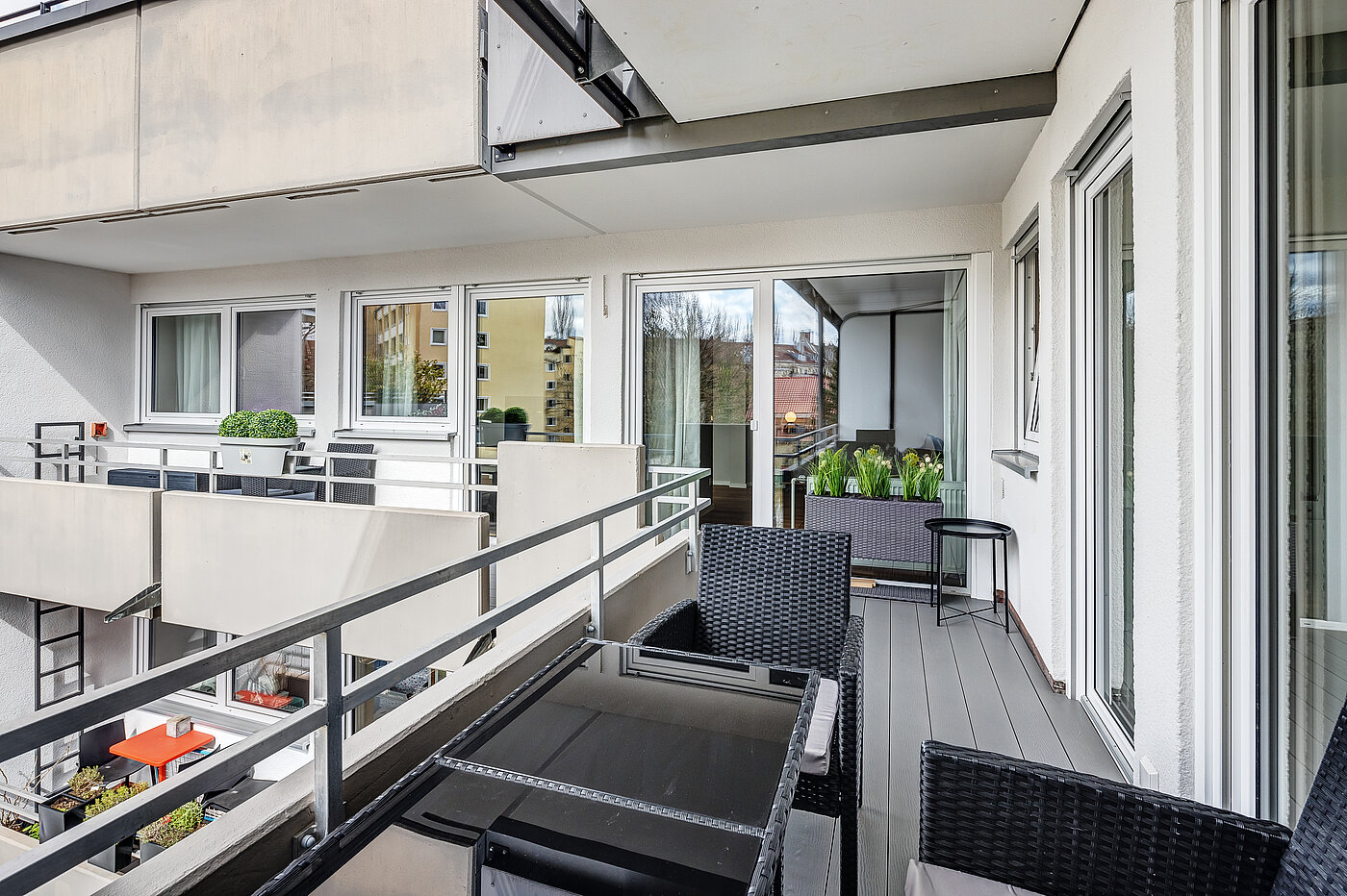 Apartment with 4 room | München-Au | 70423 | Balkon