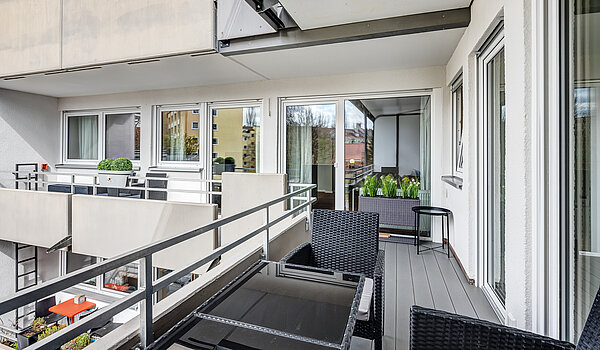 Apartment with 4 room | München-Au | 70423 | Balkon