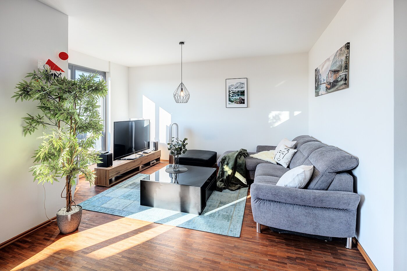 Attic Apartment with 3 room | München-Riem | 701701 | Der gemütliche Wohnbereich...