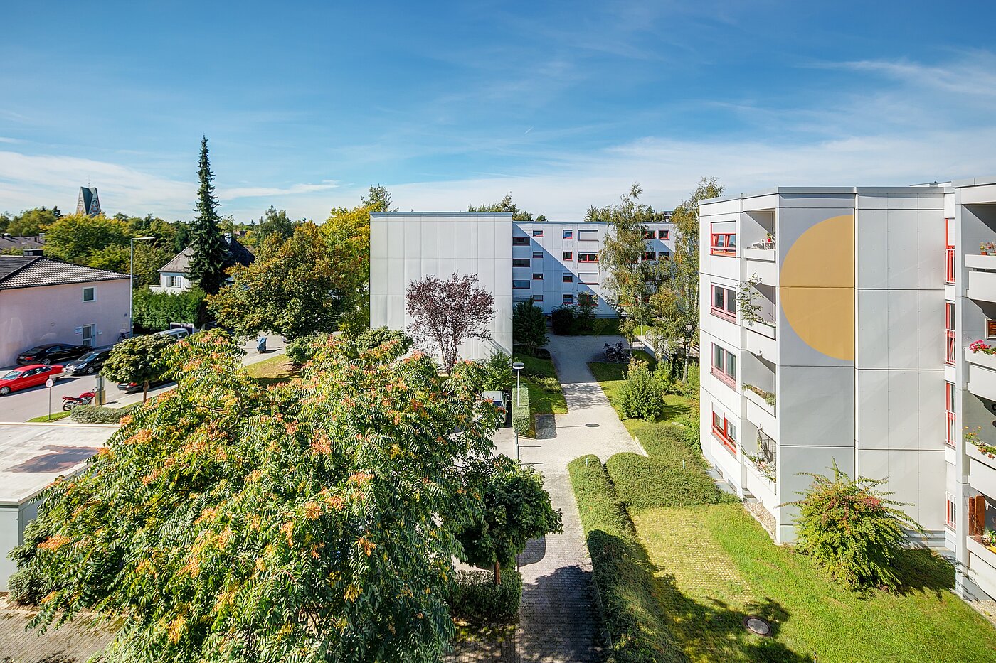 Apartment with 2.5 room | München-Hadern | 70393 | Ausblick von der Loggia
