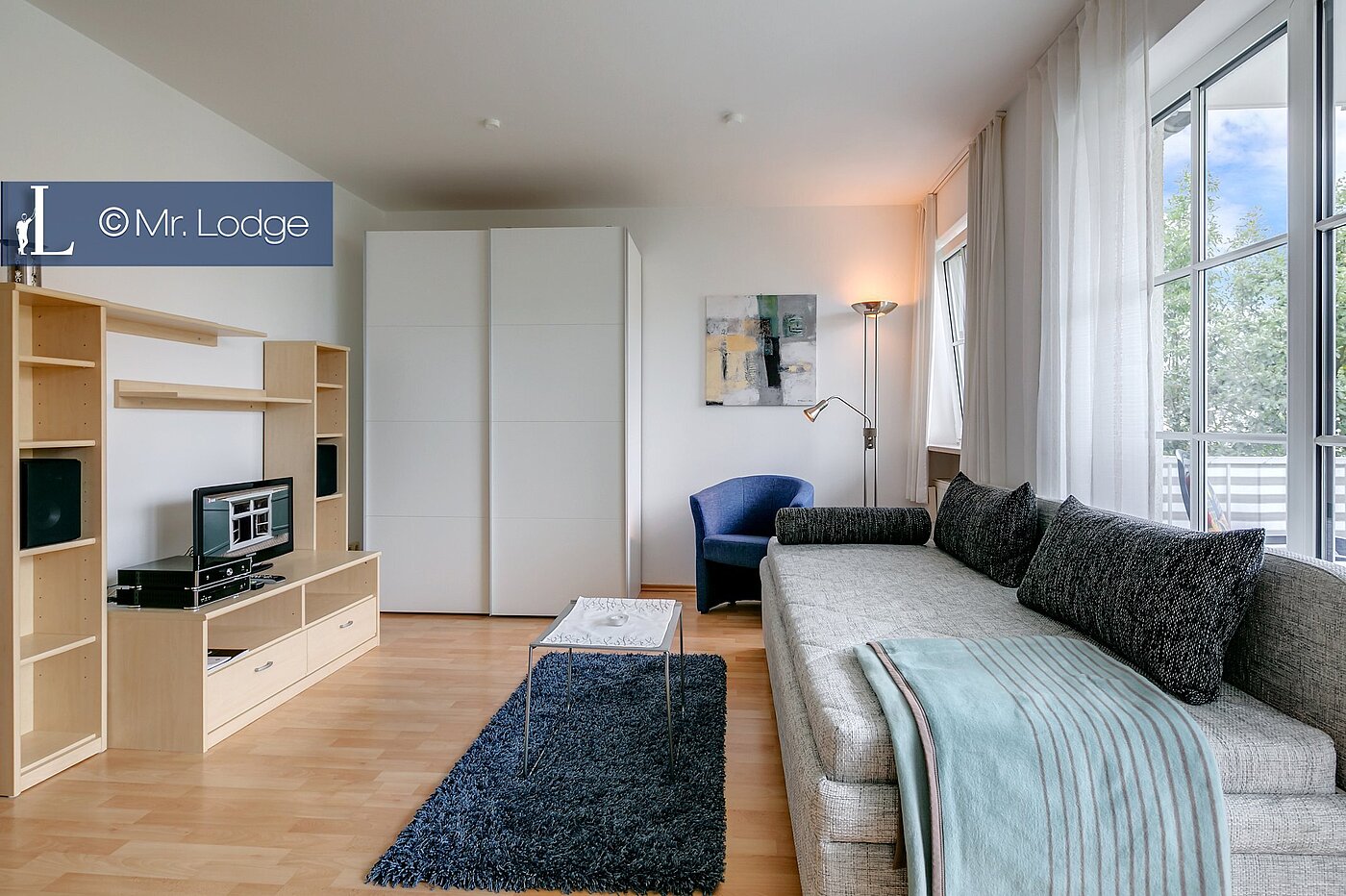 Apartment with 1 room | München-Untermenzing | 1802ML1 | Großer Wohn- Schlafbereich