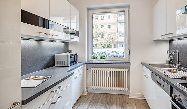Ground floor apartment with 2 room | München-Schwabing | 70394 | Helle,...