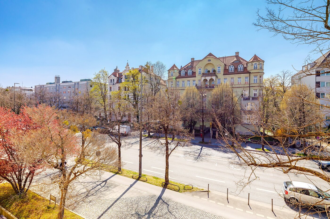 Apartment with 2 room | München-Neuhausen | 2003ML5 | Blick auf die Nymphenburger
